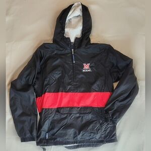 Miami University MU Charles River Apparel Classic Striped Pullover